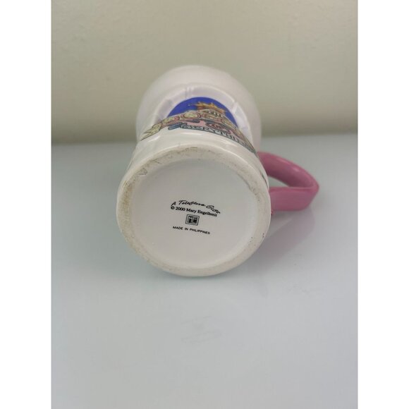 Vintage Mary Engelbreit Teleflora Queen of Everything Castle Mug Ceramic, Read - Picture 12 of 15